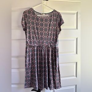 BODEN Amelie Jersey Dress SOLD OUT PATTERN Size 12P Excellent condition